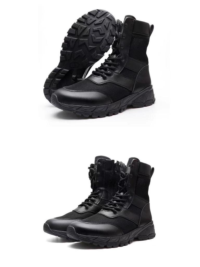 3515 Men's Combat Training Boots: Summer Tactical High-Top Mesh Outdoor Boots