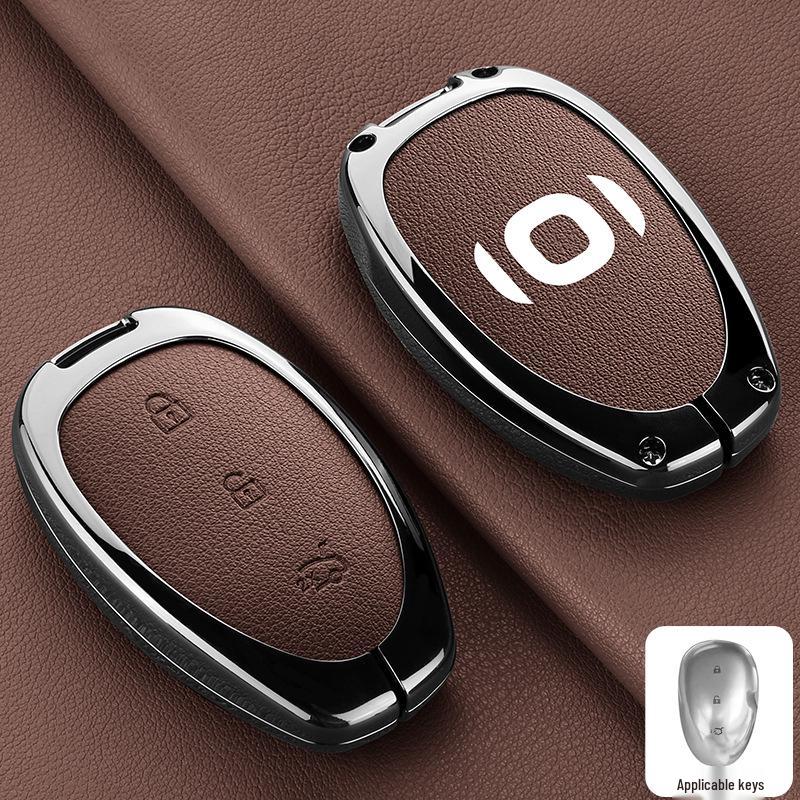 Kompatible Changan Qiyuan Q05/A07 Schlüsseltasche: Neues Modell Metallgehäusehalter