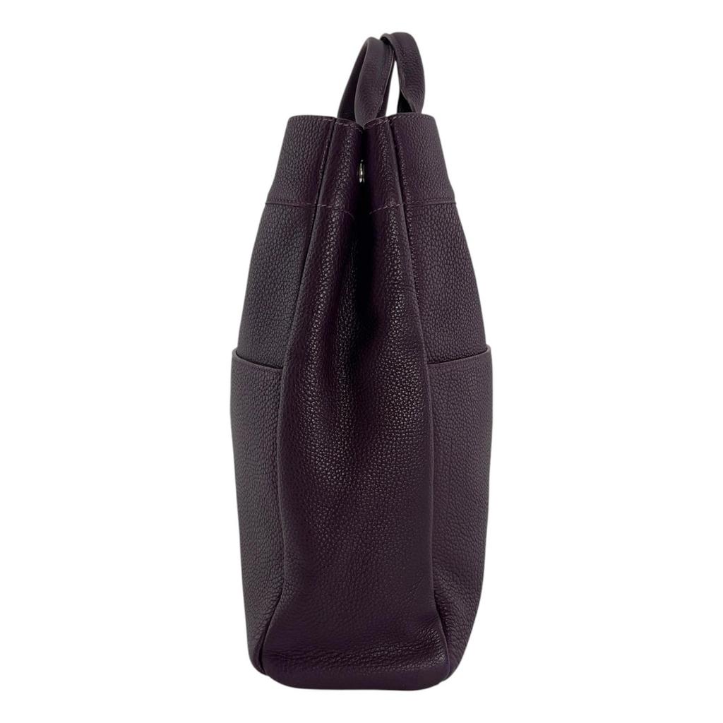 Hermes Fool ToeMM Tote Bag Leysin Purple Unisex Used