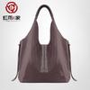 Genuine Leather Women's Bag 2025 New Mother Large-capacity Tote Bag Soft Leather Fashionable Atmospheric Bucket Bag Shoulder Bag