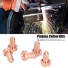 5Pcs Plasma Cutter Nozzle Copper Corrosion Resistant Torch Welding Accessories 9-8212