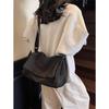 Korean Versi of College Student Canvas Crossbody Bag for Women New Solid Color Class Shoulder Bag, Large Capacity Canvas Bag