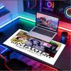 Custom Name Personalized Billie Eilish Pattern Mousepad, Laptop PC Desk Mat, Decorative Desk Mat for Home Keyboard Pad Gift