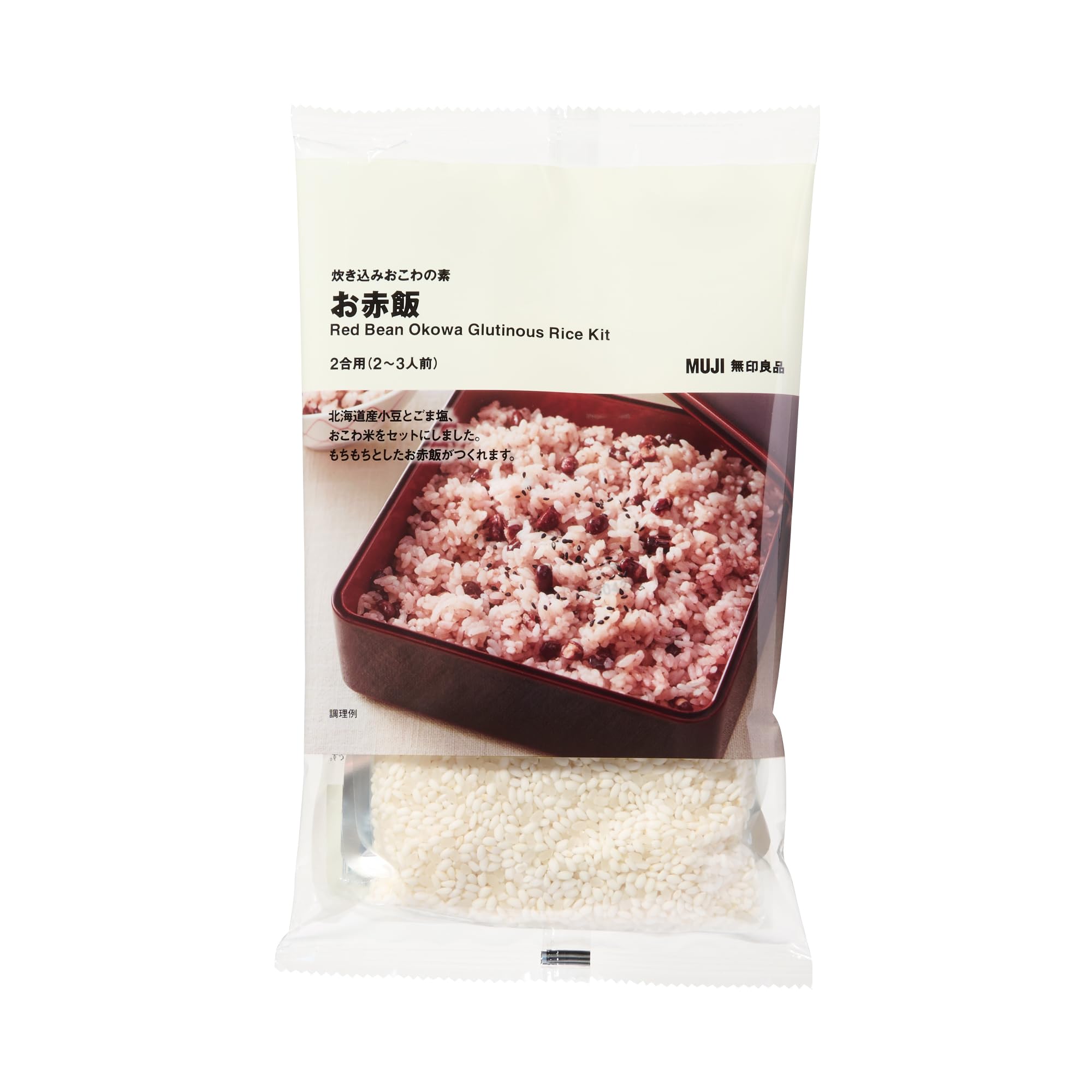 

MUJI Приготовленный рис Секихан на 2 порции 84132674 (2-3 порции)