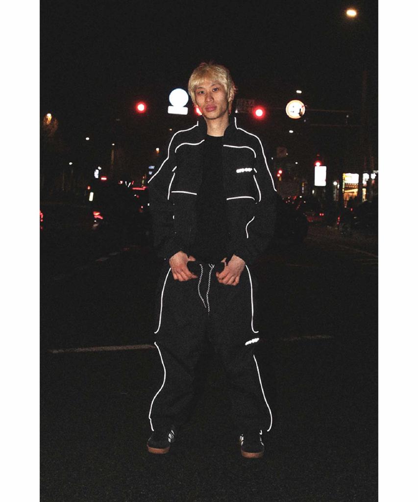 Ialeseuko Piping Air Pants_Black