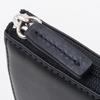 Coin Purse Elegant Selected Calf Leather Smooth Easy to Use Storage Capacity Orthodox Versatile Black [Mira Schon] [CALF LEATHER] Men's