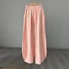 Women's Hemp Tie-Dye Distressed Lantern Pants: Cotton & Linen Zen Meditation Wear 26