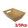3/5PC Paper Material with Handle Birthday Ornament Storage Party Packaging Storage Party Gift Basket Easter 25x17x9cm