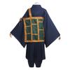Geto Suguru Cosplay Anime Jujutsu Kaisen Costume  Black Blue Kimono  School Uniform