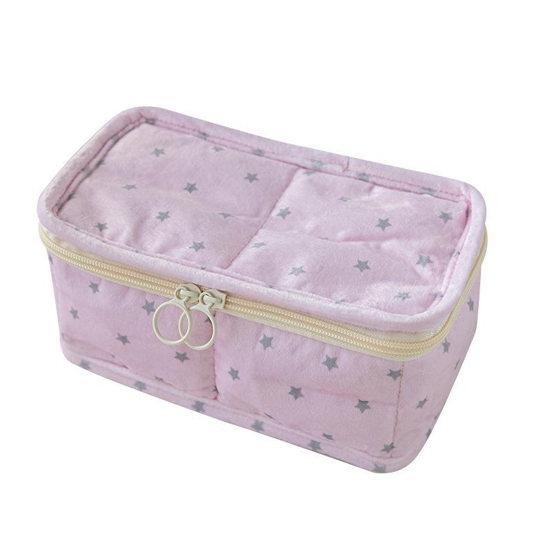 Large Capacity High Appearance Ins Style Korean Pencil Case For Student Kids Stationery