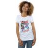 DC Comics Womens/Ladies Batman Joker Playing Card Cover Cotton T-Shirt