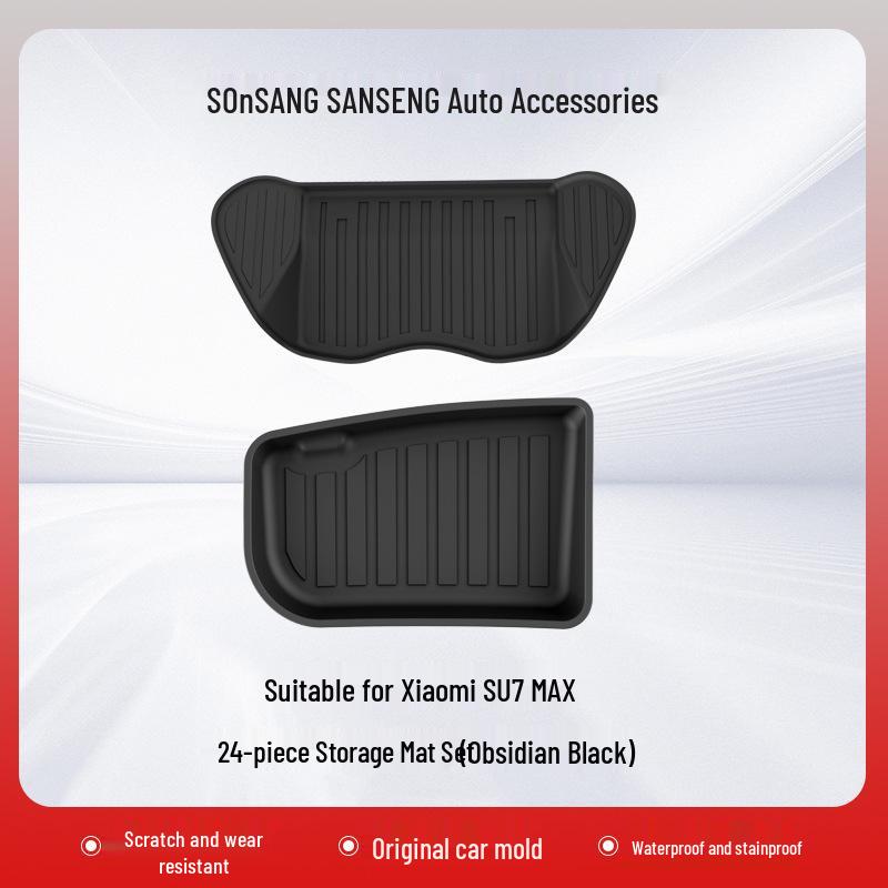 Custom TPE Car Floor Mats for Xiaomi SU7/SU7 Pro/Max - Five-Seater Interior Upgrade