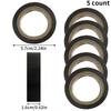 Premium Electrical Tape, Black Insulation Tape, Waterproof, Flame Retardant, High-Temperature Resistant for Indoor/Outdoor Use