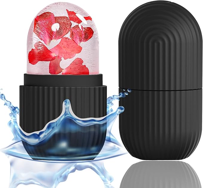 Ice Face Roller, DIY Face Massage Roller, Facial Ice Roller for Face, Eyes & Joints, Ice Compress Skin Care Tool for Women & Men
