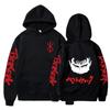 European-Sized Berserk Anime Streetwear Hoodie - Autumn/Winter Cotton Sweatshirt.