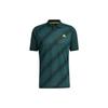 Polo Shirts Men's Dark Green Stand Collar Moderate Other HF9040