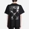 Off-White Caravaggio Arrow T-Shirt Black Men Tops OMAA038S201850041088