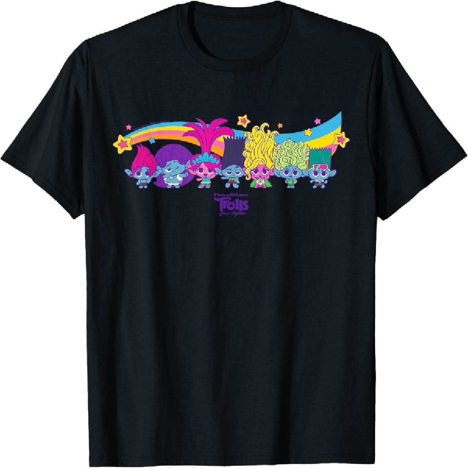 DreamWorks Trolls Band Together Rainbow T-Shirt XXXXXL разноцветный