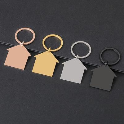Farbenfroher Schlüsselanhänger aus Edelstahl mit Lasergravur - Ideales Festivalgeschenk