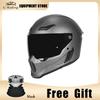 C-Riding Winter Warm Cruising Professional Women and Men Safety Hats Retro Cruising Full Helmet DOT Certified Summer