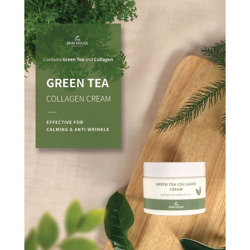 the SKIN HOUSE - Green Tea Collagen Cream