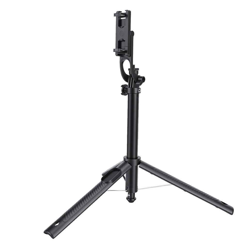 29cm-165cm Selfie Stick with 2 Inch Screen, Wireless Screen Mirroring with 1Celsius4 Inch Thread Mount, 600mAh BATTERY for Smartphones