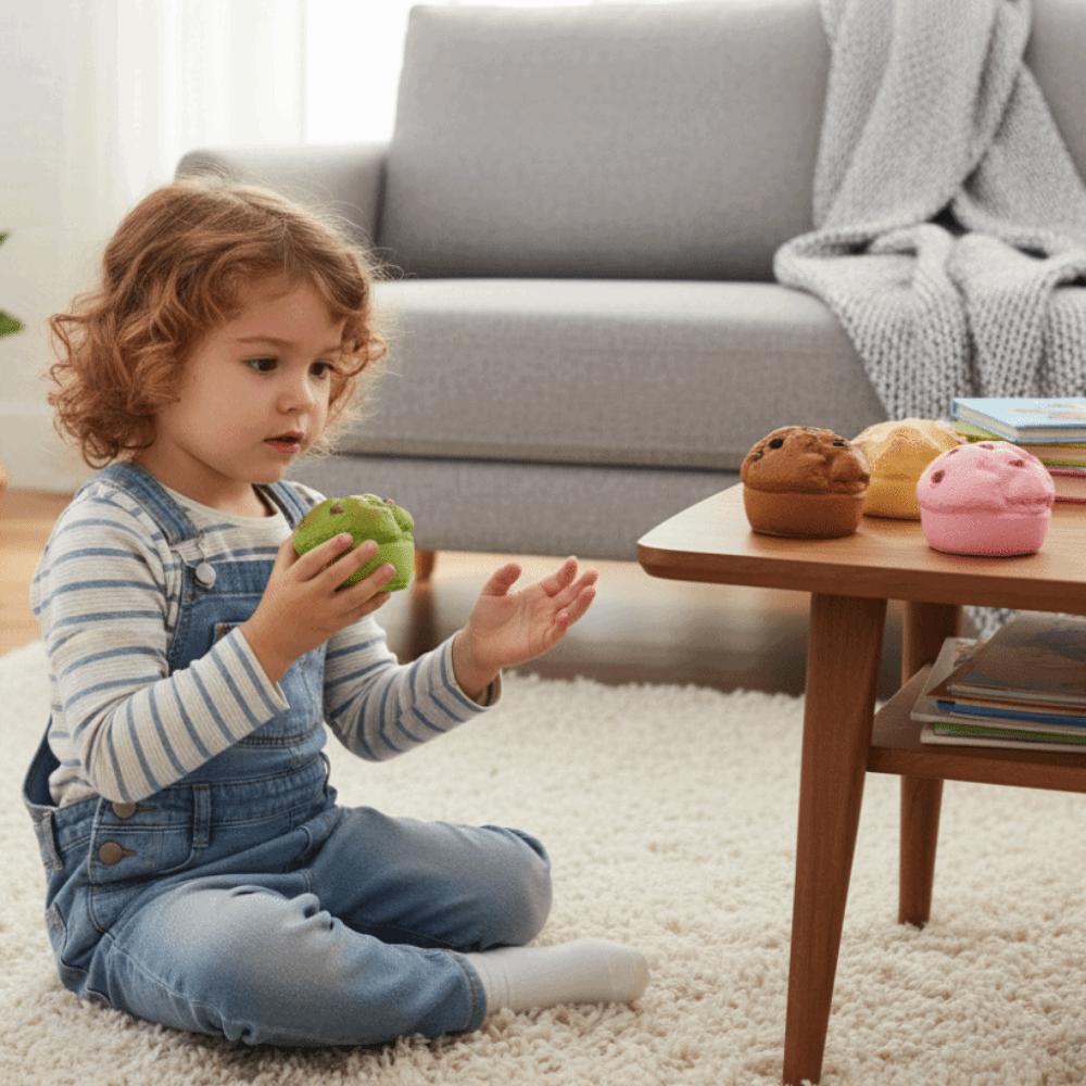 Slow Rebound Simulation Bread Squeeze Toy Food Shape Sensory Fidget Toy Birthday Gift