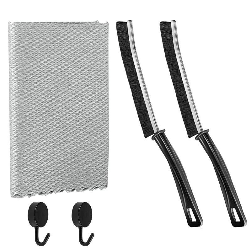 Reinigungspinsel mit dicken Borsten für Fugen an Türen und Fenstern, ideal für Küche, Bad und Ecken
