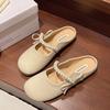 Slippers women's summer new soft bottom pearl bow outer wear bag head sandals women