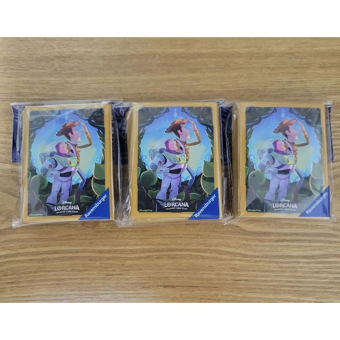 Used Lorcana Toy Story Sleeves New Unopened Set of 3