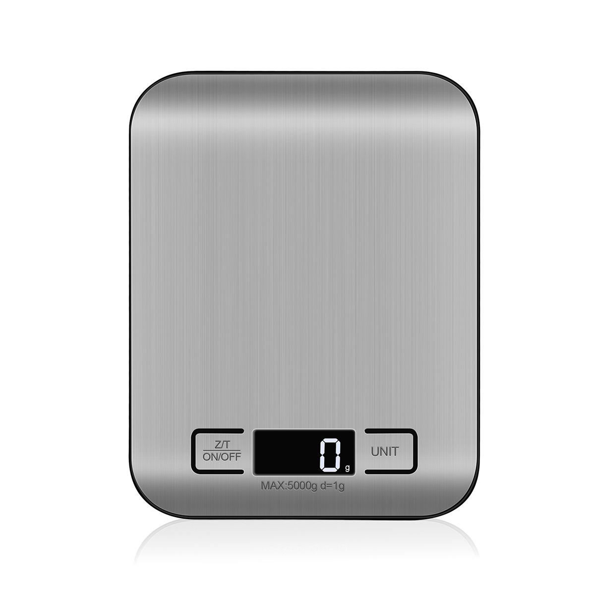 

Food Kitchen Scale, Digital Grams and Ounces for Weight Loss, Baking, Cooking, Keto and Meal Prep, LCD Display, Medium, 304 Stainless Steel чорний