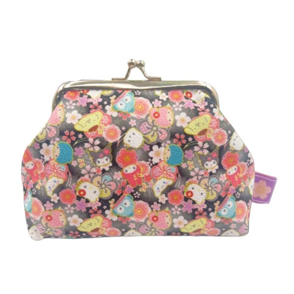 

Сумка на застібці Hatayama Shoji Karafuru Japanese Pattern Kuromi H12 x W15cm 33202446