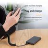 120W Dual Type-C Spring Data Cable for Apple & Huawei: 6A Super Fast Charging