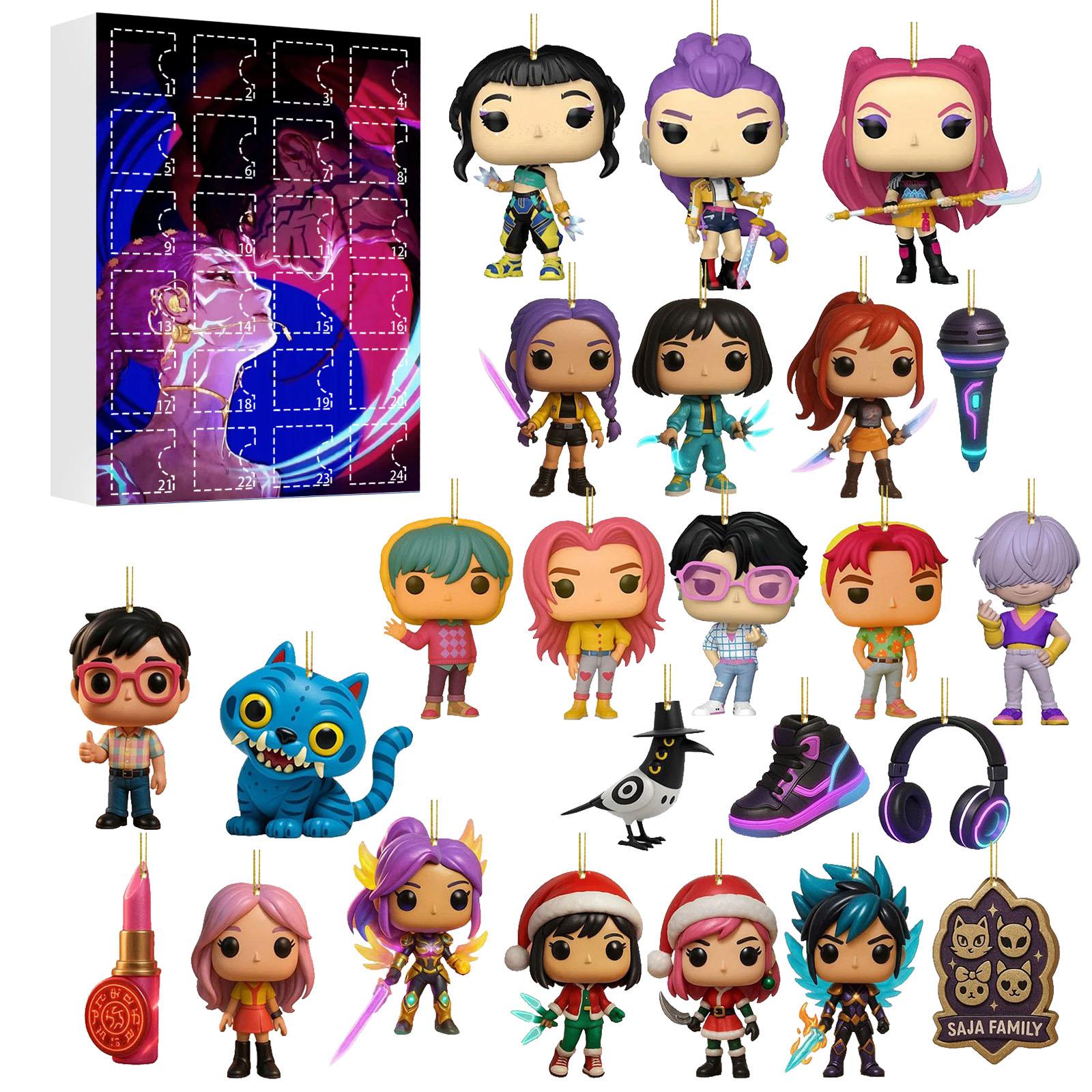 

2D Адвент-календарь включает 24 адвент-календаря, календарь обратного отсчета и коллекционные сюрпризы One Size