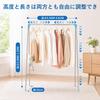 ANDWINT Stainless Steel Folding Clothes Drying Rack Adjustable Indoor Outdoor Laundry Hanger
