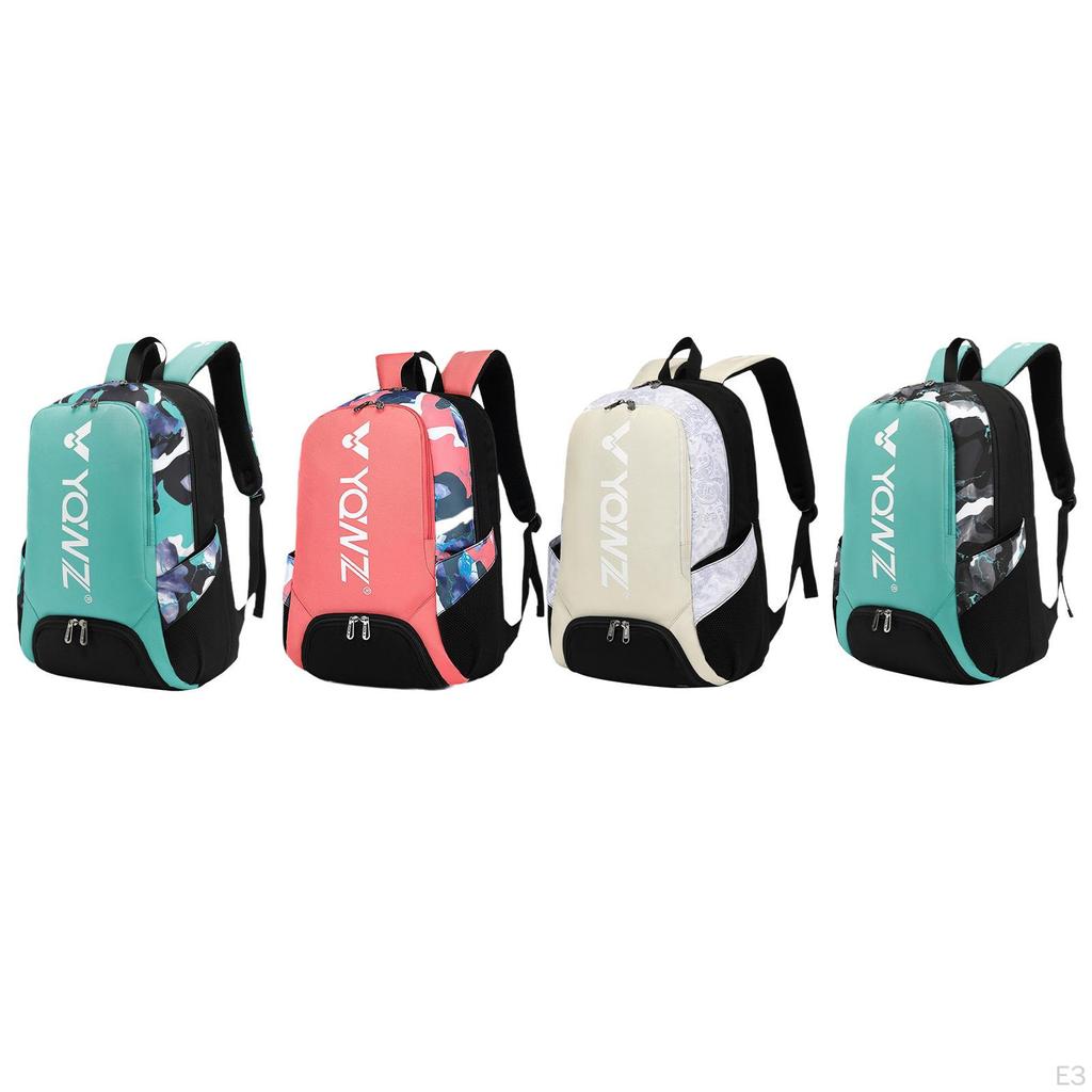 Plecak do badmintona Torba tenisowa dla kobiet mężczyzn Oddychająca do pickleballa Sportowa podróżna