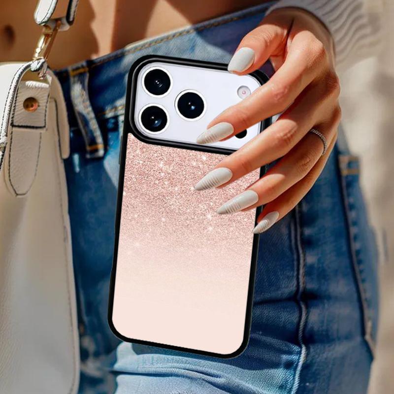 Pink Aesthetic Phone Case For iPhone 17 Air 14 15 13 12 Max Cover For Apple 16e 11 Pro Max Plus Coque