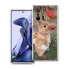 Cute White Baby Rabbits Phone Case For Xiaomi Mi Poco X6 X5 NFC X3 F6 F5 Pro F4 F3 15 14T 14 13T 12T 12 13 Lite 11 Clear Cover