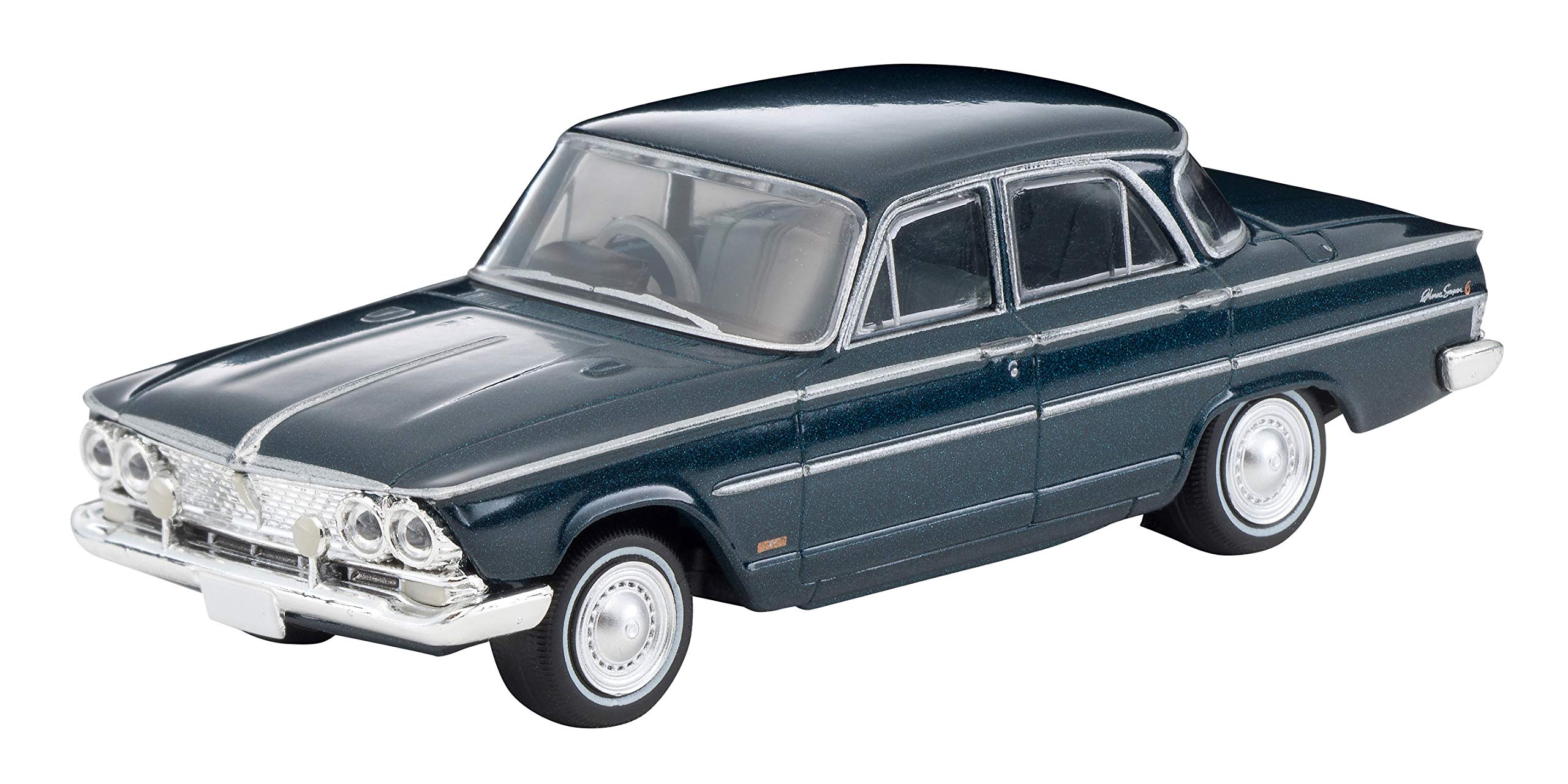 

Tomytec Tomica Limited Vintage scale Nissan Prince Gloria Super 6 Navy Blue 1966 Model 312291 1/64 TLV-174c (Finished Model)