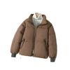 2025 winter thickened down cotton jacket women's short Korean version loose stand-up collar bread jacket cotton jacket fashionable and versatile