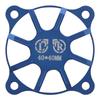 3Pcs Motor Cooling Fan Cover Black Red Blue 40x40mm Aluminium Alloy Light Weight RC Cooling Fan Cover for Motor ESC