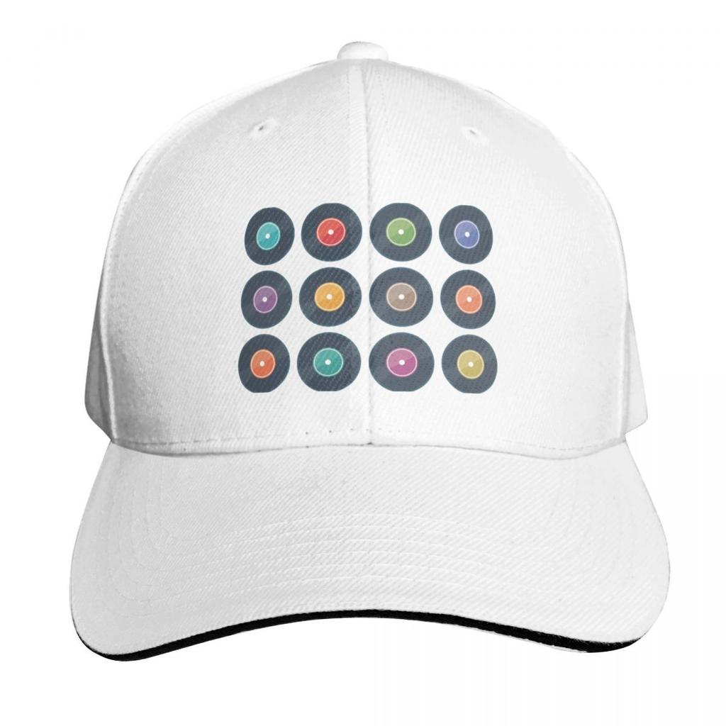 Vinyl Record Collection Baseball Cap fashionable Thermal Visor Sunhat western Hat Unisexs Womens