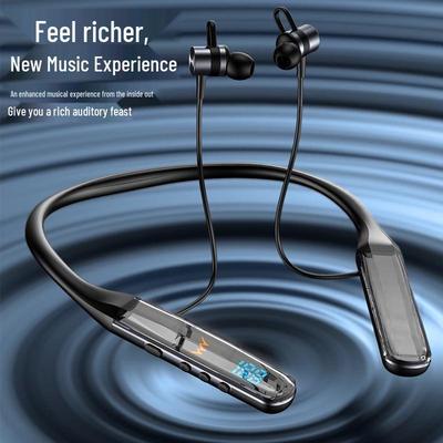 SMVP Neckband Wireless Bluetooth Earphones with LED Display