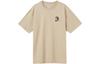 T Shirts Men's Beige Crew Neck Moderate Straight Fit DR8915-250