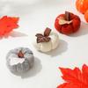 Handmade Orange Pumpkin Hanging Ornaments for Christmas and Thanksgiving Decorations