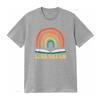 Librarian Vintage Reading Books Retro Rainbow Trendy Women s T Shirt  Summer Top with Unique Print vintage Washed Stretched