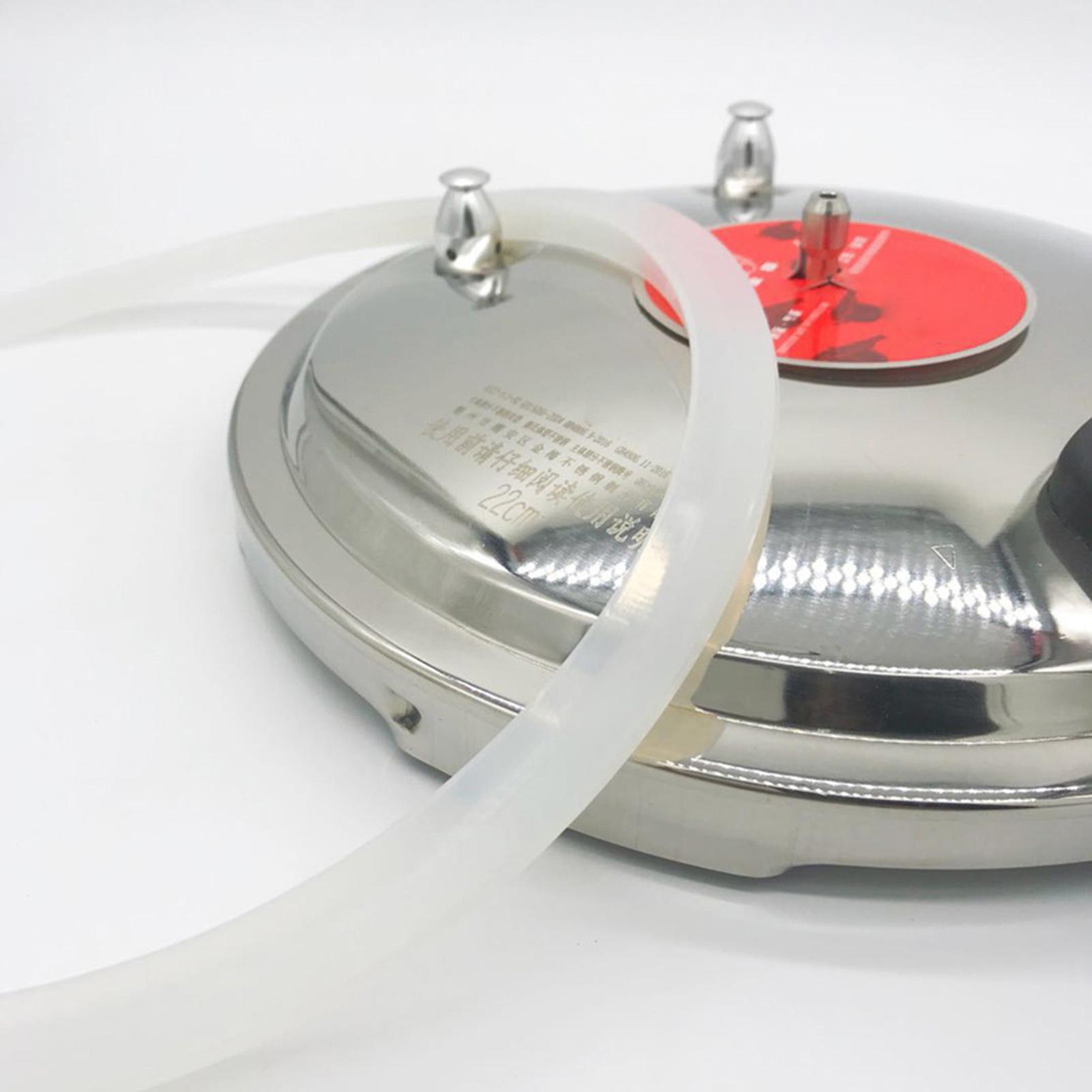 

22 см Уплотнительное кольцо для скороварки Силиконовые уплотнители для кастрюли Запасная прокладка для аксессуаров для скороварки United States