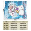 Cartoon Diddl Diddlina Flannel Blanket Winter  Soft Durable Bedding Throws for Child Outdoor Funny Bedspread Sofa Bed Cover