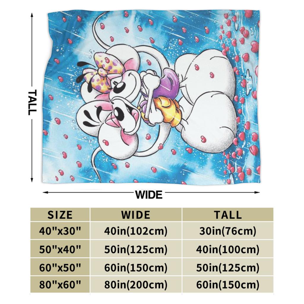 Cartoon Diddl Diddlina Flannel Blanket Winter Soft Durable Bedding Throws for Child Outdoor Funny Bedspread Sofa Bed Cover