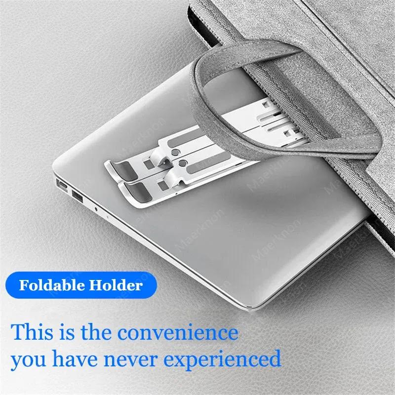 Portable Adjustable Laptop Stand Foldable Notebook Bracket Computer Monitor Holder For Macbook Air iPad Tablets Base Accessories